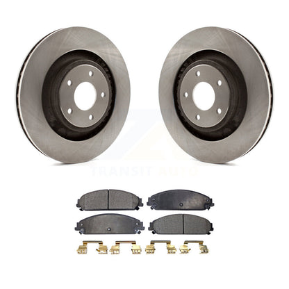 Brake Rotor & Semi-Metallic Pad Front Kit For Dodge Chrysler 200 Caliber Avenger