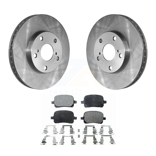 Brake Rotor And Semi-Metallic Pad Front Kit For Toyota Camry Solara Avalon Lexus