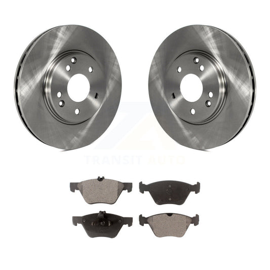 Brake Rotor & Semi-Metallic Pad Front Kit For Mercedes-Benz E320 Chrysler CLK320