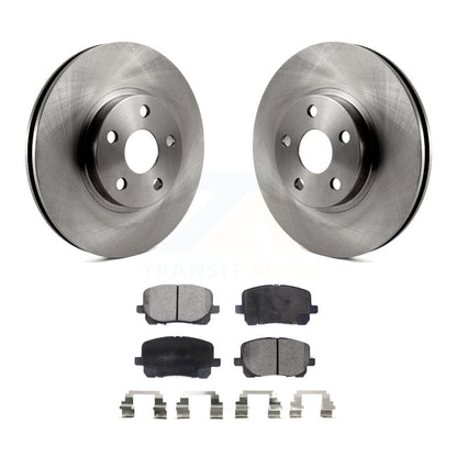 Brake Rotor & Semi-Metallic Pad Front Kit For Toyota Corolla Matrix Pontiac Vibe