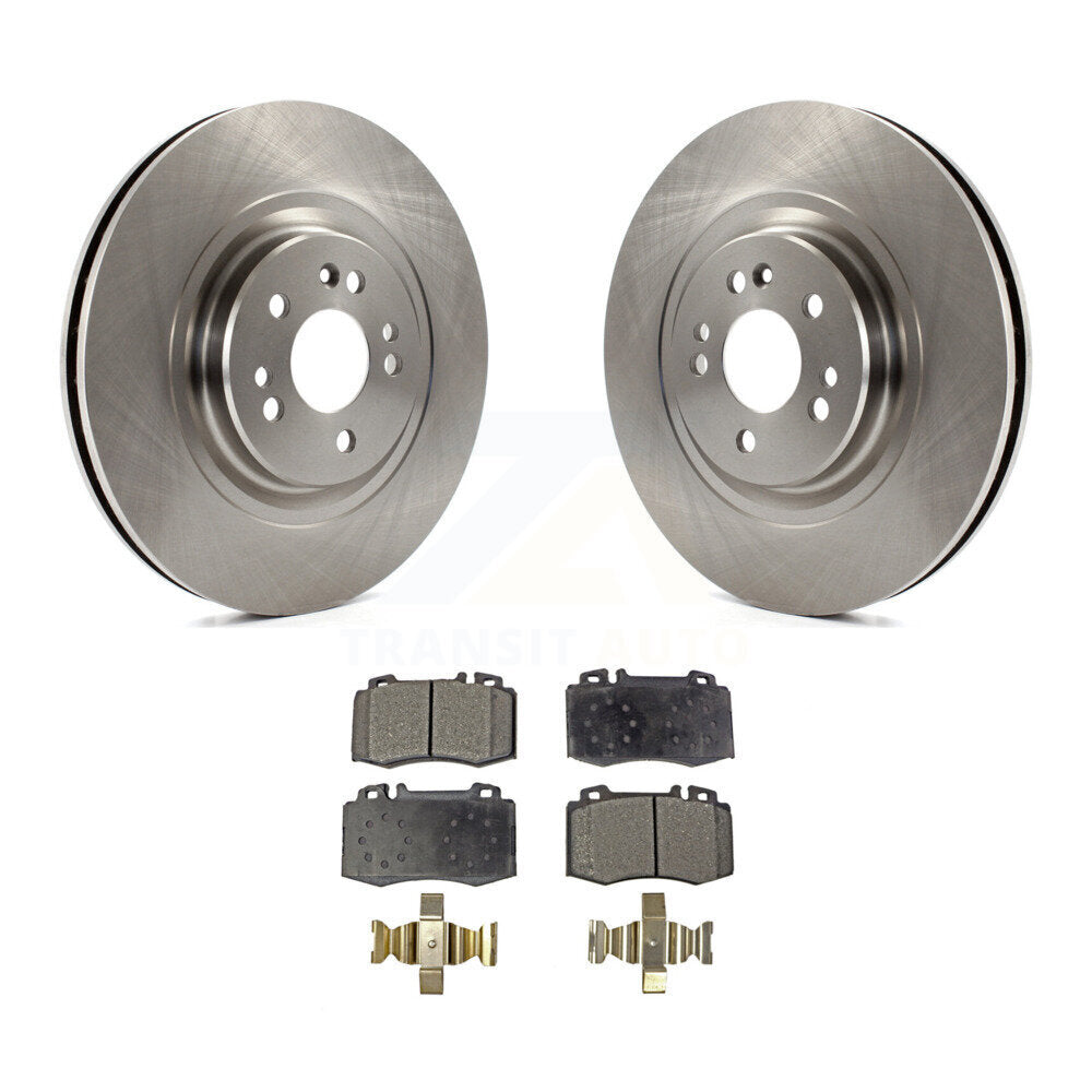 Brake Rotor & Semi-Metallic Pad Front Kit For Mercedes-Benz ML500 ML430 ML55 AMG