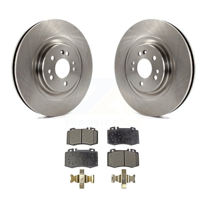 Brake Rotor & Semi-Metallic Pad Front Kit For Mercedes-Benz ML500 ML430 ML55 AMG