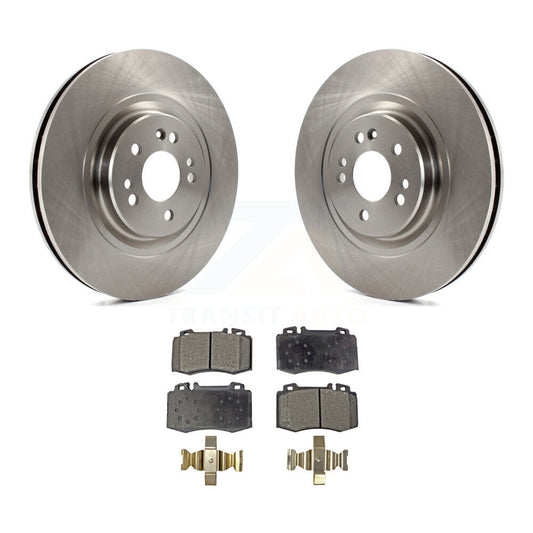 Brake Rotor & Semi-Metallic Pad Front Kit For Mercedes-Benz ML500 ML430 ML55 AMG