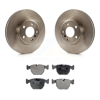 Disc Brake Rotors And Semi-Metallic Pads Front Kit For BMW X5