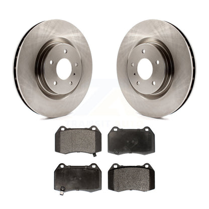Disc Brake Rotors And Semi-Metallic Pads Front Kit For Nissan 350Z INFINITI G35