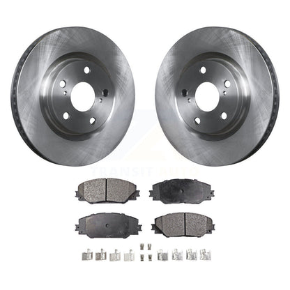 Brake Rotor & Semi-Metallic Pad Front Kit For Toyota RAV4 Matrix Pontiac Vibe iM