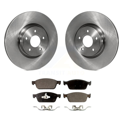 Brake Rotor Semi-Metallic Pad Front Kit For Ford Focus With 320mm Diameter