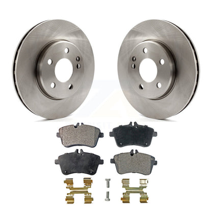 Disc Brake Rotors & Semi-Metallic Pad Front Kit For 2006-2011 Mercedes-Benz B200
