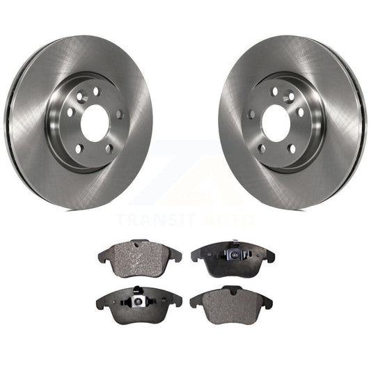 Brake Rotor & Semi-Metallic Pad Front Kit For Volvo Land Rover Range Evoque XC70