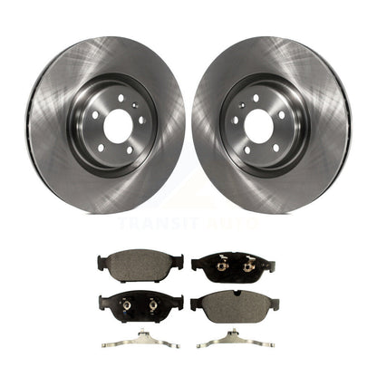 Disc Brake Rotors And Semi-Metallic Pads Front Kit For Audi A6 Quattro A7 A8