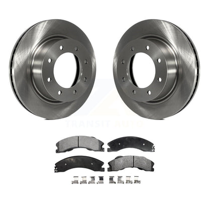 Disc Brake Rotor And Semi-Metallic Pad Front Kit For Nissan NV2500 NV3500 NV1500