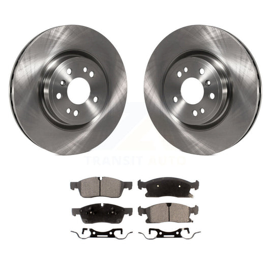 Brake Rotor And Semi-Metallic Pad Front Kit For Mercedes-Benz ML350 GLE350 ML250