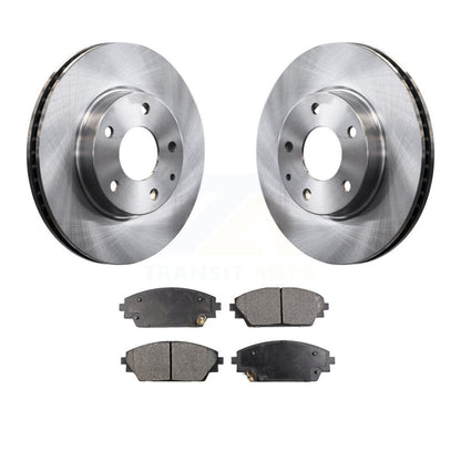 Disc Brake Rotors And Semi-Metallic Pads Front Kit For Mazda 3 CX-3 Sport