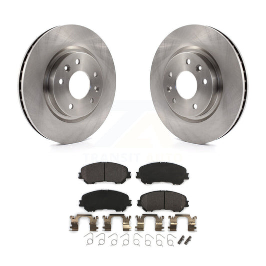 Disc Brake Rotors And Semi-Metallic Pad Front Kit For Nissan Rogue Sport Qashqai