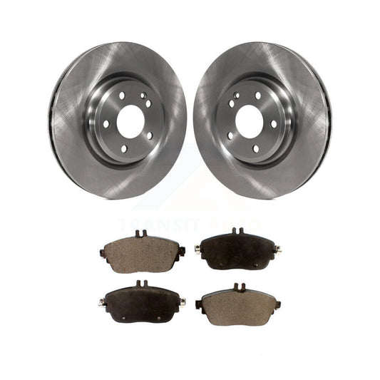 Brake Rotor & Semi-Metallic Pad Front Kit For Mercedes-Benz GLA250 CLA250 B250 B