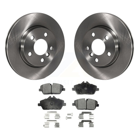 Disc Brake Rotors And Semi-Metallic Pads Front Kit For Mini Cooper