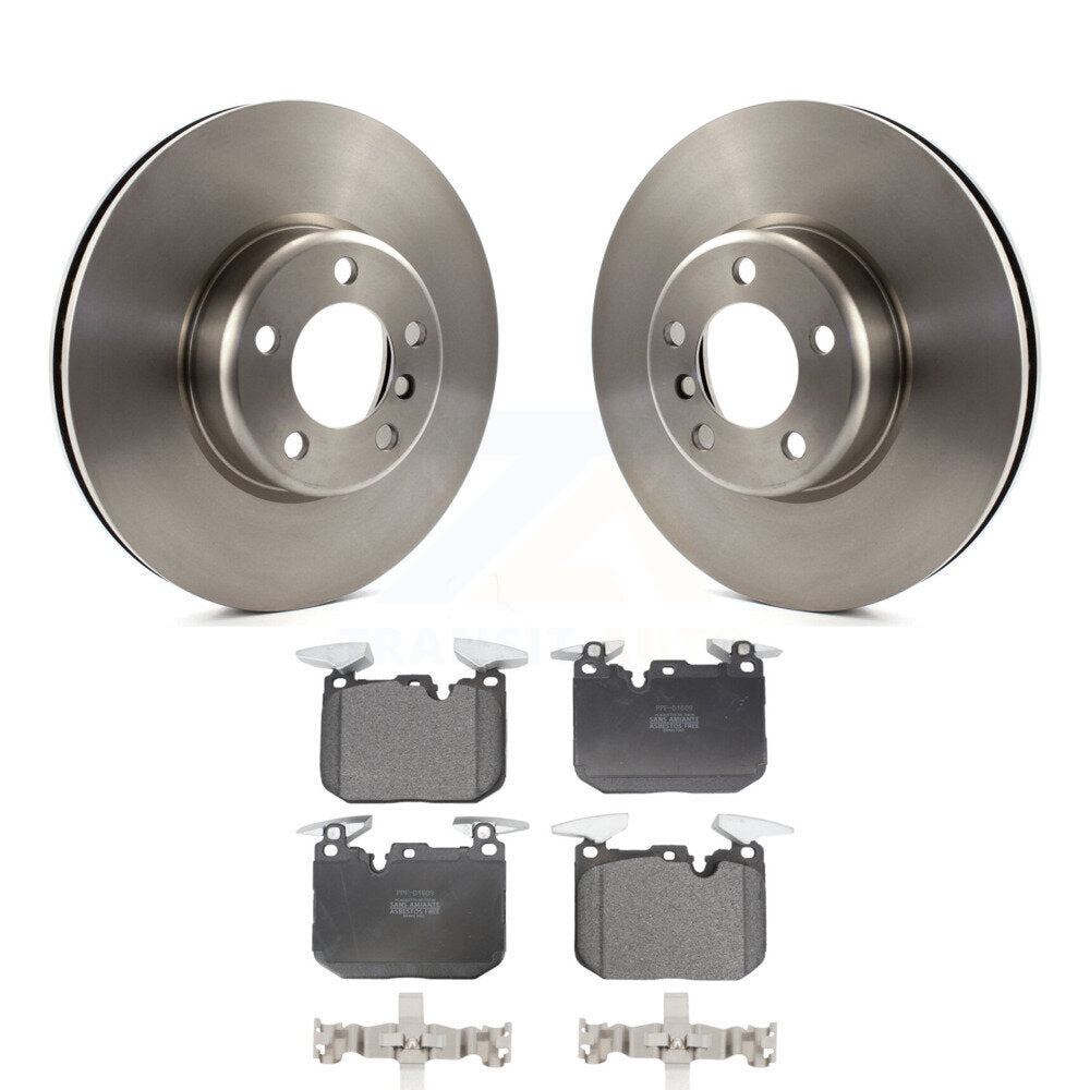 Brake Rotors Semi-Metallic Pad Front Kit For BMW 328i xDrive 330i 320i 435i 440i