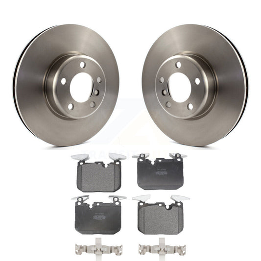 Brake Rotors Semi-Metallic Pad Front Kit For BMW 328i xDrive 330i 320i 435i 440i