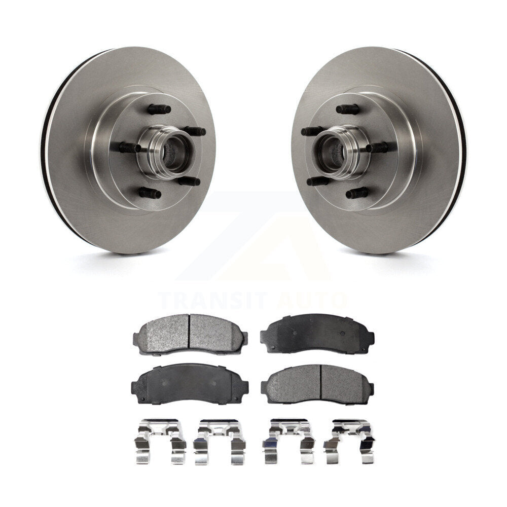 Brake Rotors Semi-Metallic Pad Front Kit For Ford Ranger Mazda B3000 B2300 B4000