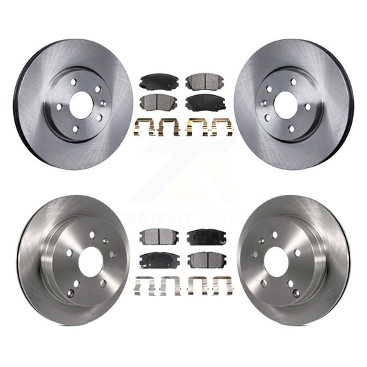Brake Rotor & Semi-Metallic Pad Front Rear Kit For Chevrolet Equinox GMC Terrain