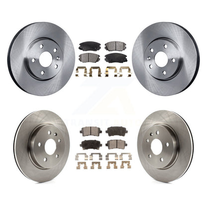 Brake Rotor & Semi-Metallic Pad Front Rear Kit For Chevrolet Malibu Impala Buick