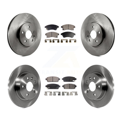 Brake Rotors & Semi-Metallic Pad Front Rear Kit For 2013-2014 Chevrolet Sonic RS
