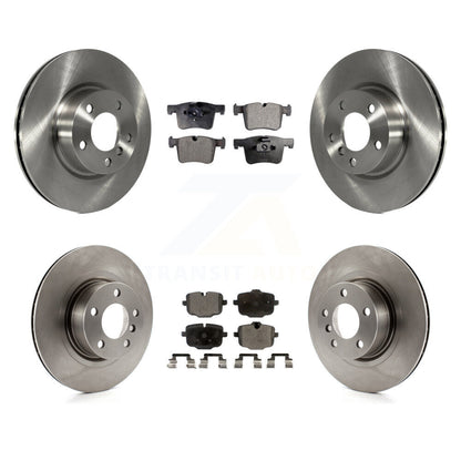 Disc Brake Rotor And Semi-Metallic Pad Front Rear Kit For 2012 BMW X3 From 10 11