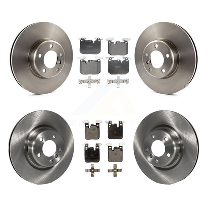 Disc Brake Rotor And Semi-Metallic Pad Front Rear Kit For BMW M240i xDrive M235i