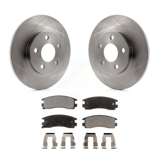 Brake Rotor & Semi-Metallic Pad Rear Kit For Cadillac DeVille Seville Buick Park