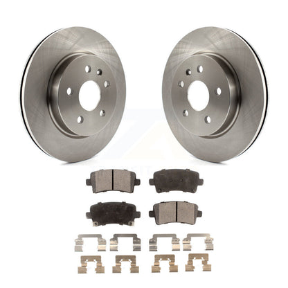 Brake Rotor & Semi-Metallic Pad Rear Kit For Chevrolet Buick Malibu Impala Regal