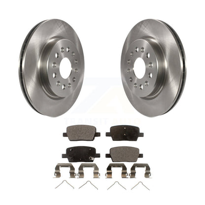 Brake Rotor & Semi-Metallic Pad Rear Kit For Chevrolet Cadillac XT5 Traverse GMC
