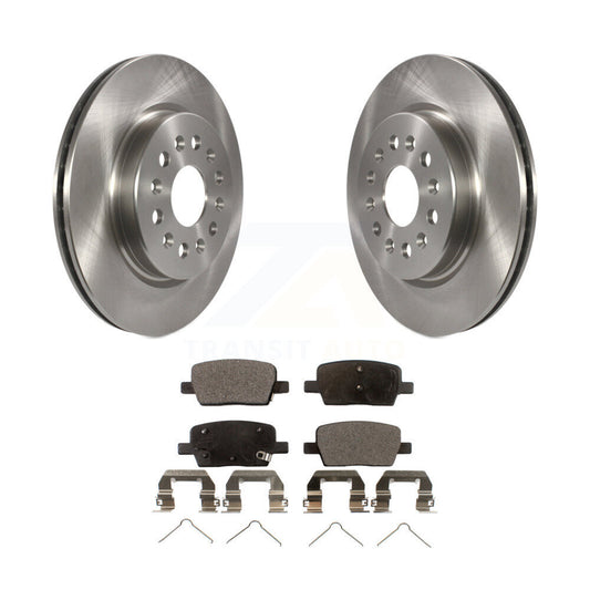 Brake Rotor & Semi-Metallic Pad Rear Kit For Chevrolet Cadillac XT5 Traverse GMC
