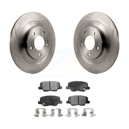 Brake Rotor & Semi-Metallic Pad Rear Kit For Mitsubishi RVR Outlander PHEV Sport