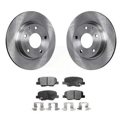 Disc Brake Rotors And Semi-Metallic Pads Rear Kit For Mazda 3 Sport