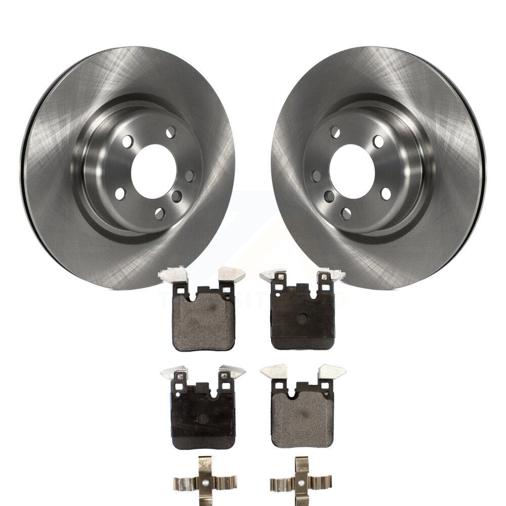 Brake Rotors Semi-Metallic Pad Rear Kit For BMW 320i xDrive 230i 228i 328i M240i