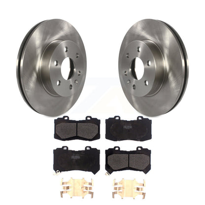 Disc Brake Rotor & Semi-Metallic Pad Front Kit For Chevrolet Colorado GMC Canyon