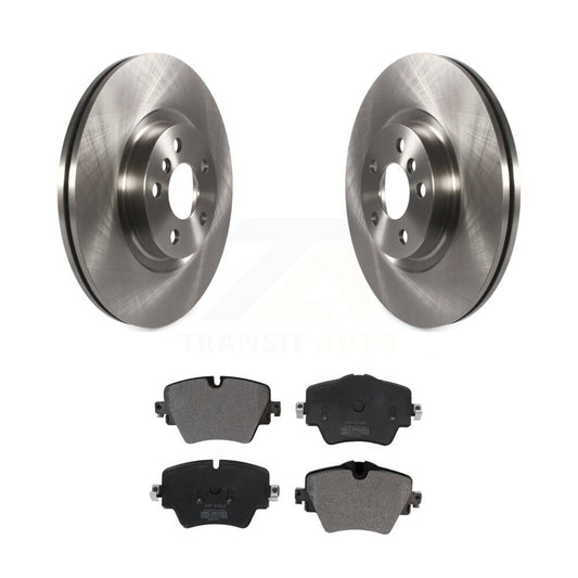 Brake Rotor And Semi-Metallic Pad Front Kit For BMW X1 Mini Cooper Countryman X2