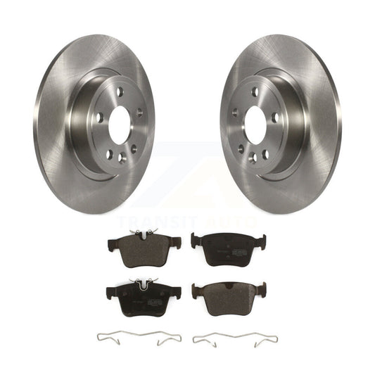 Brake Rotor And Semi-Metallic Pad Rear Kit For Land Rover Discovery Sport Jaguar