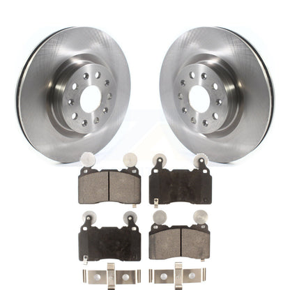 Brake Rotors & Semi-Metallic Pad Front Kit For Cadillac Chevrolet Camaro CTS CT6