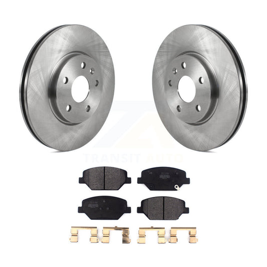 Brake Rotor And Semi-Metallic Pad Front Kit For 2019 Buick Envision Cadillac XT4