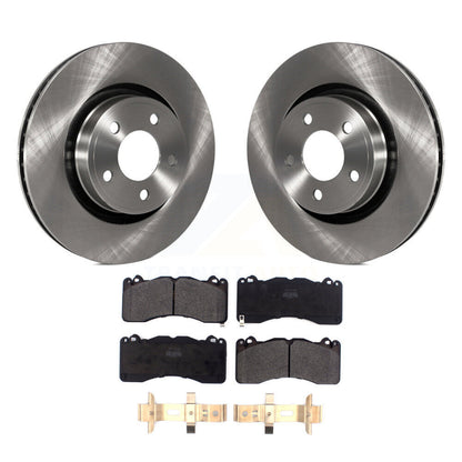 Brake Rotor Semi-Metallic Pad Front Kit For 2015 Ford Mustang With Brembo Brakes