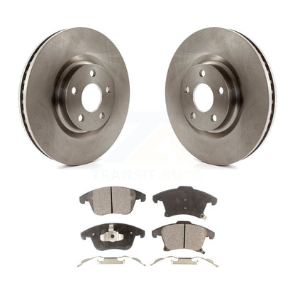 Brake Rotor And Semi-Metallic Pad Front Kit For Ford Police Responder Hybrid SSV