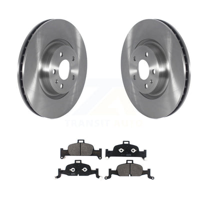Brake Rotor & Semi-Metallic Pad Front Kit For Audi A4 Quattro Q5 A5 Sportback A6