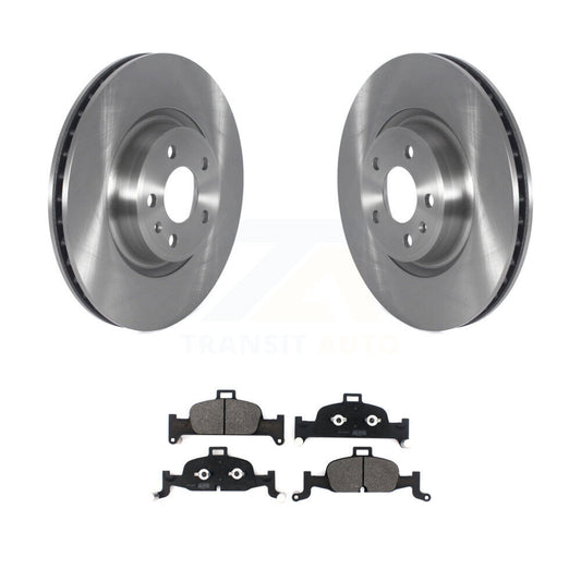 Brake Rotor & Semi-Metallic Pad Front Kit For Audi A4 Quattro Q5 A5 Sportback A6