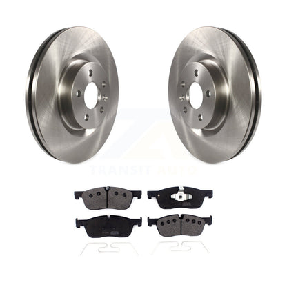 Brake Rotor And Semi-Metallic Pad Front Kit For Land Rover Discovery Sport Range