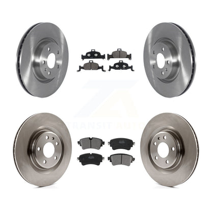 Brake Rotor Semi-Metallic Pad Front Rear Kit For Audi Q5 A5 Sportback A4 allroad