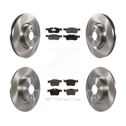 Disc Brake Rotor Semi-Metallic Pad Front Rear Kit For Land Rover Discovery Sport