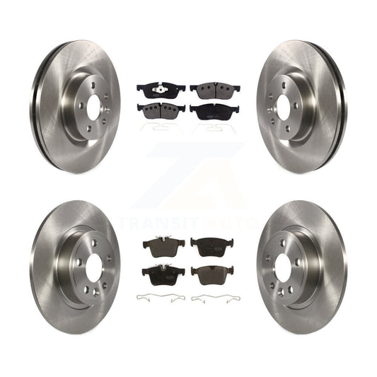 Disc Brake Rotor Semi-Metallic Pad Front Rear Kit For Land Rover Discovery Sport