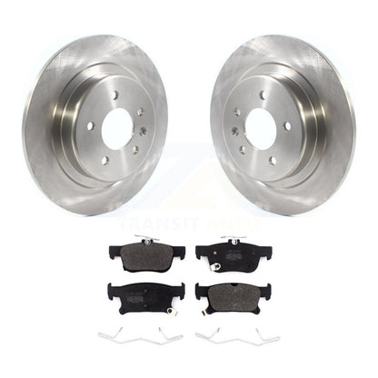 Disc Brake Rotors And Semi-Metallic Pads Rear Kit For Buick Envision