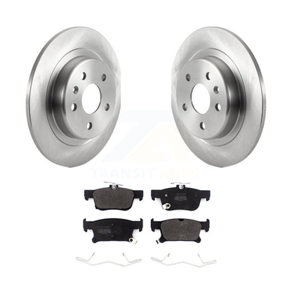 Disc Brake Rotors And Semi-Metallic Pads Rear Kit For Buick Envision